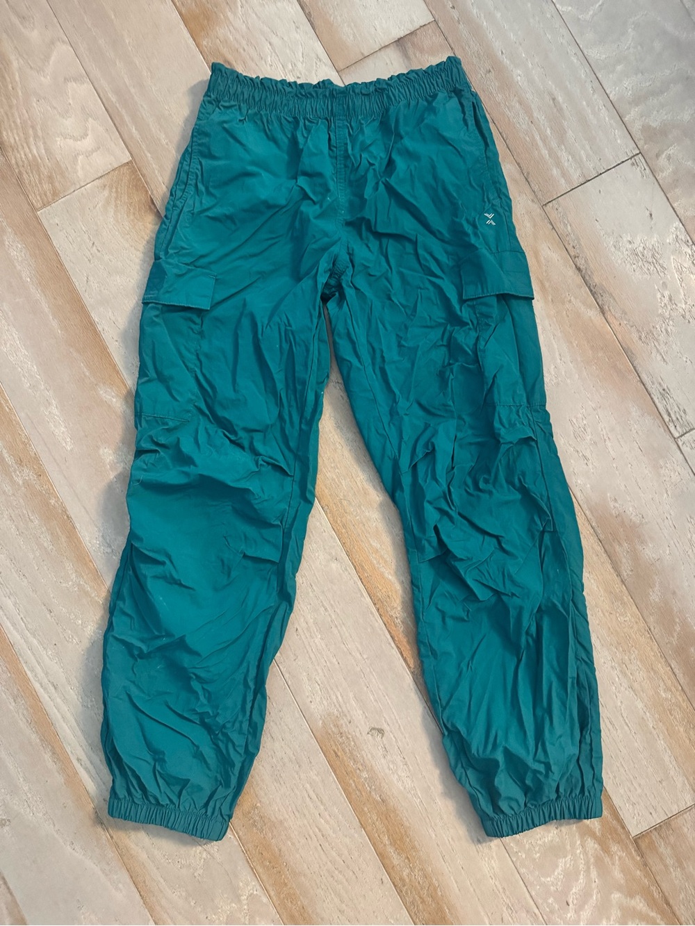 Xersion Teal Cargo Jogger Pants for Kids